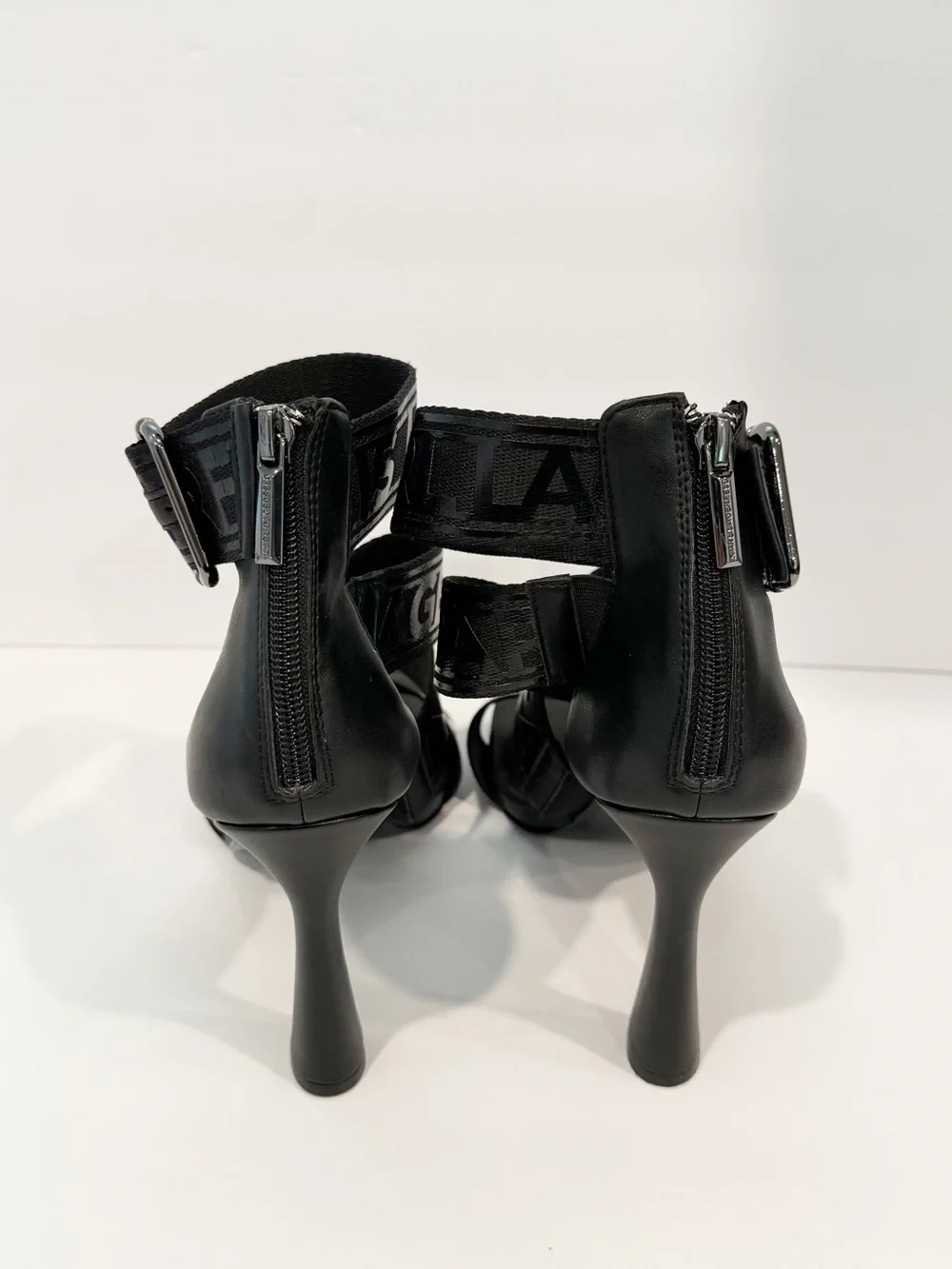 Karl Lagerfeld Paris Careliz Signature Strappy Sandals Women's 9.5
